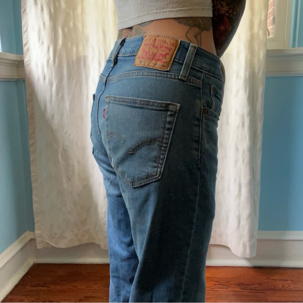 levi’s 511 light wash jeans size 31x34